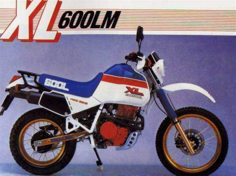 Honda XL 600LM Limited Edition technical specifications